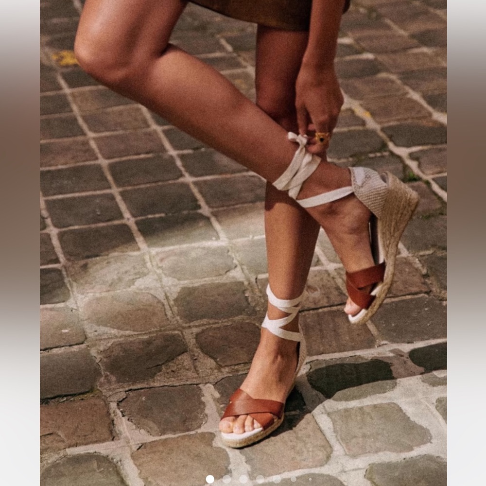 NWT Sézane espadrilles